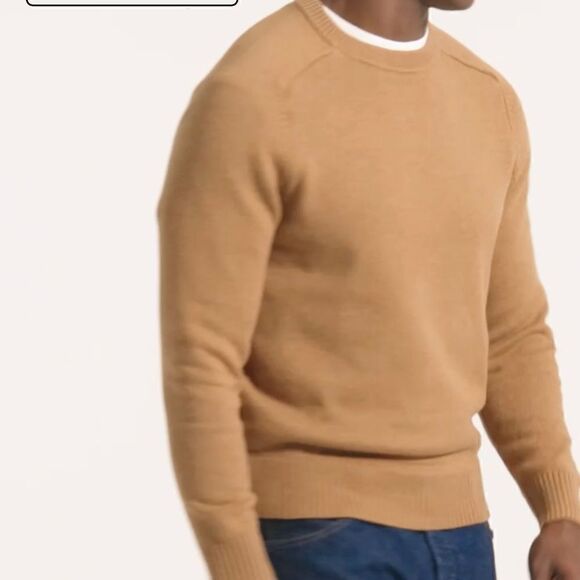 ❤️NWT J. Crew Men’s Sweater | M in Tan - Picture 3 of 5